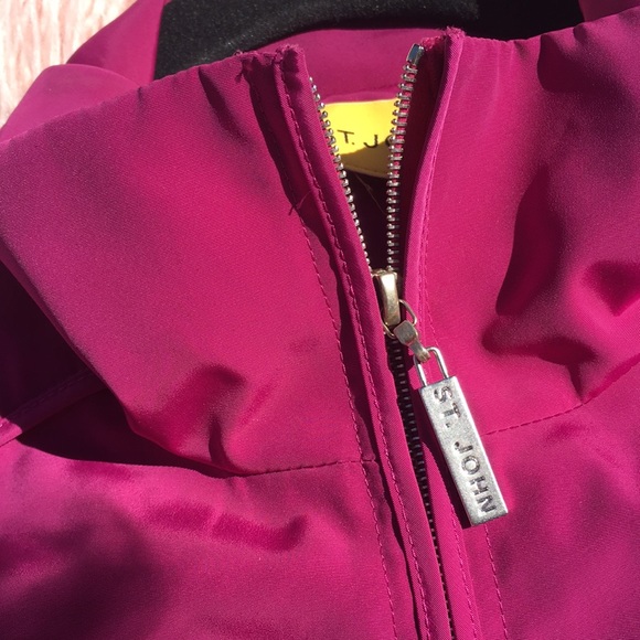 St John collection safari jacket bright purple pink - Picture 13 of 16